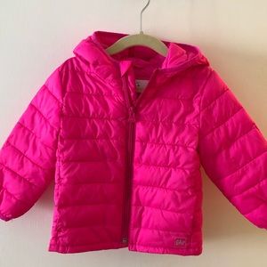 Baby Gap Hot Pink Coat 18-24 mos